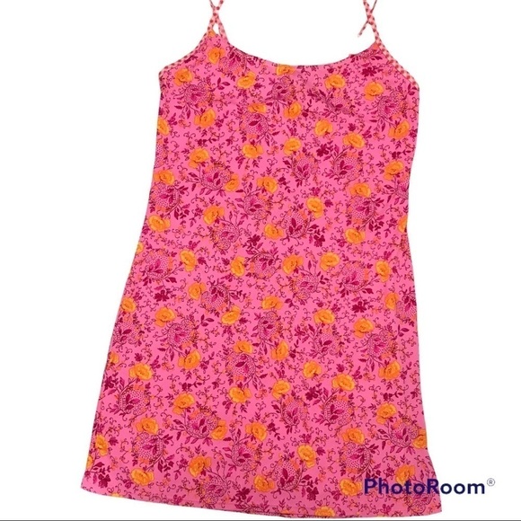 Victoria’s Secret Spandex Fitted BodyCon Mini Slip Cami Lingerie Dress M  BA - Picture 1 of 9